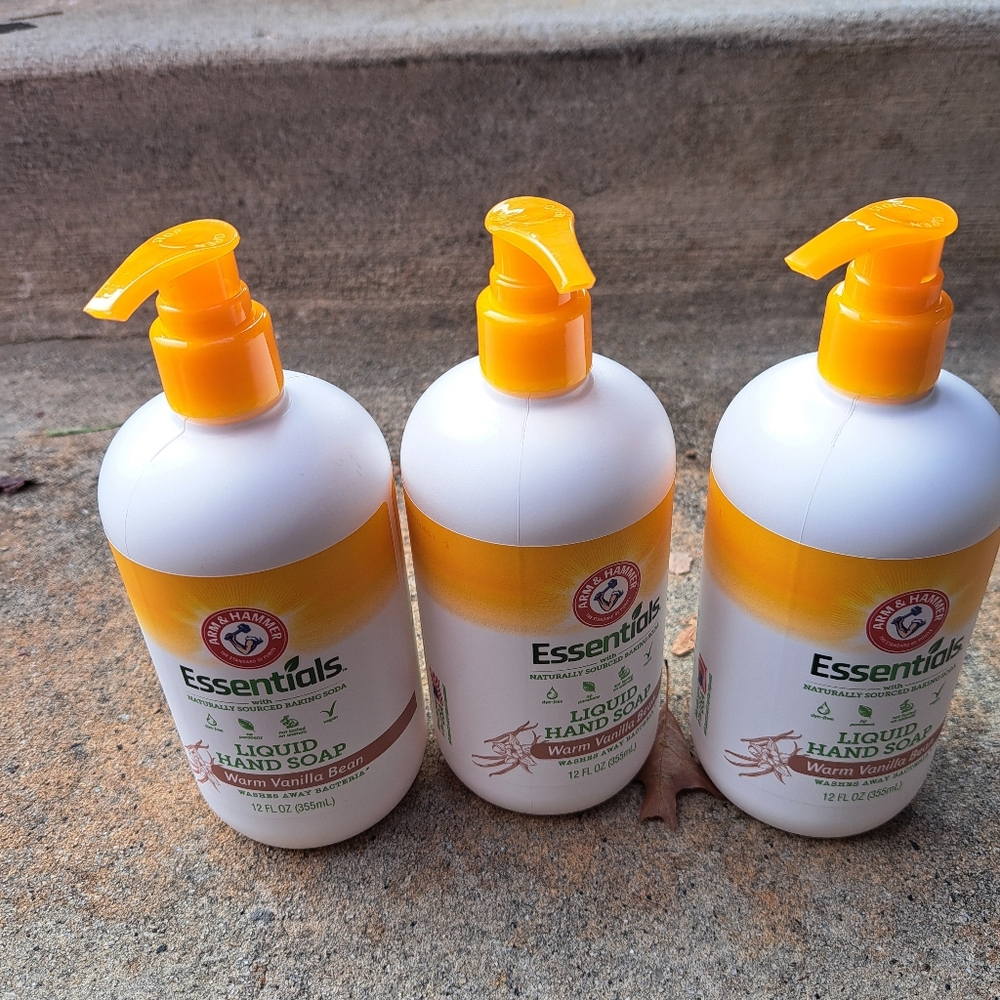 Arm & Hammer Essentials Liquid Hand Soap - Vanilla, (3) NEW